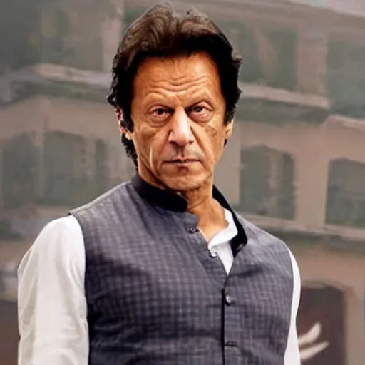 Prompt: A still of Imran Khan in an Avengers movie