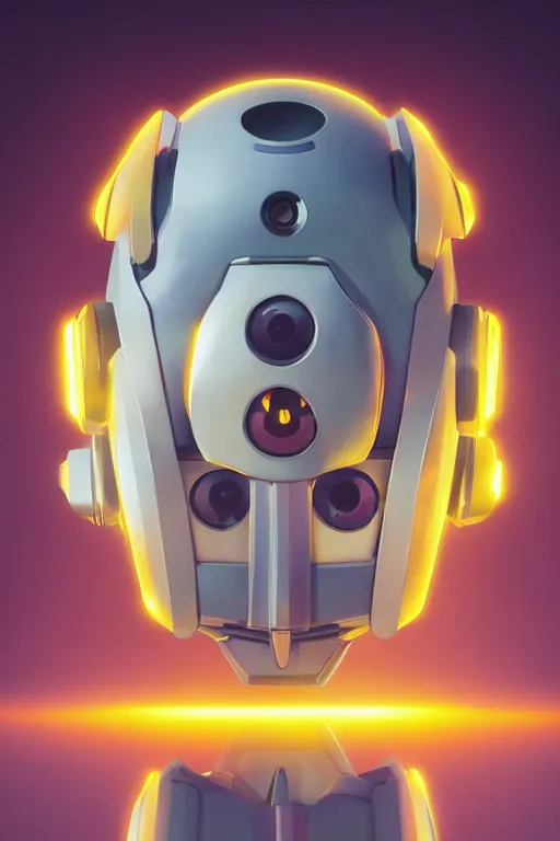 Image similar to metabots medabots medarotto medarot robot minimalist comics helmet mask neon cybereye, behance hd by jesper ejsing, by rhads, makoto shinkai and lois van baarle, ilya kuvshinov, rossdraws global illumination ray tracing hdr radiating a glowing aura