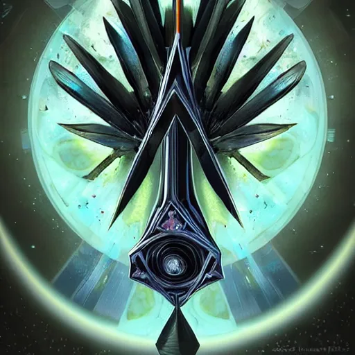 Image similar to ace of spade as portal to another dimension, high detail, computer art, concept art, no noise, fantasy, full view