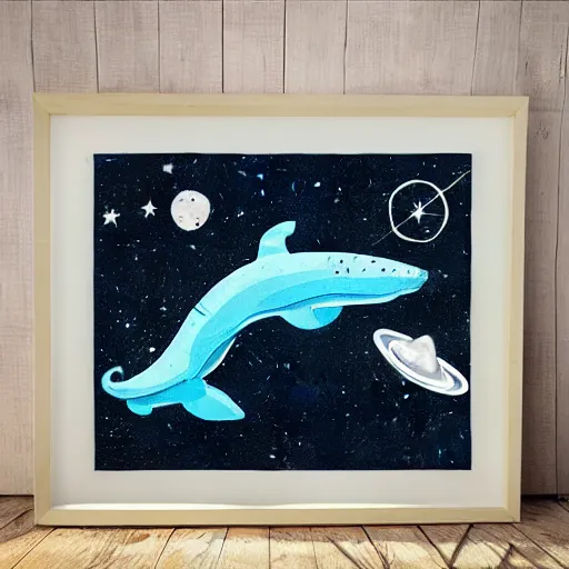 Image similar to Space Whale