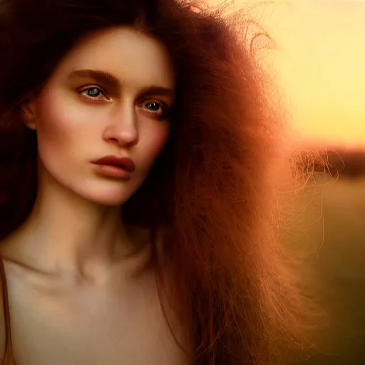 Prompt: photographic portrait of a stunningly beautiful fashionable female in soft dreamy light at sunset, contemporary fashion shoot, by edward robert hughes, annie leibovitz and steve mccurry, david lazar, jimmy nelsson, breathtaking, 8 k resolution, extremely detailed, beautiful, establishing shot, artistic, hyperrealistic, beautiful face, octane render