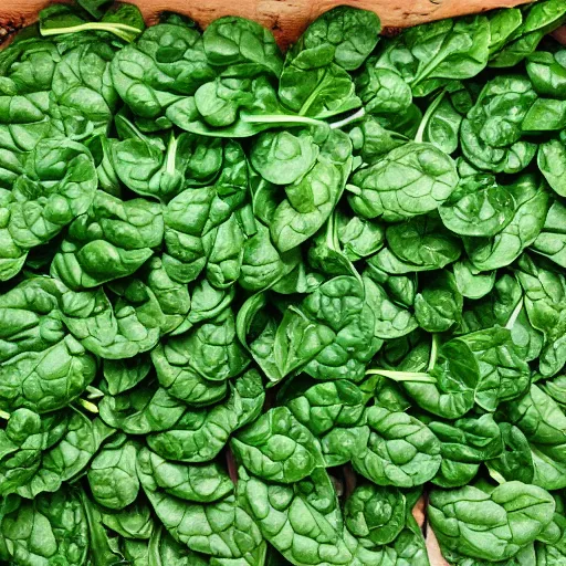 Prompt: spinach growth inside a attic