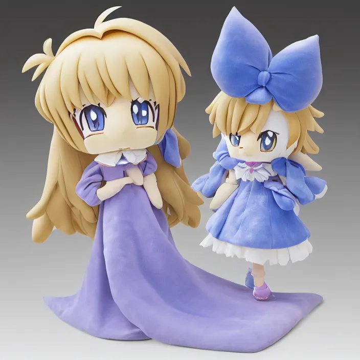 Image similar to princess diana, an anime fumo plush of princess diana, plush, detailed product photo