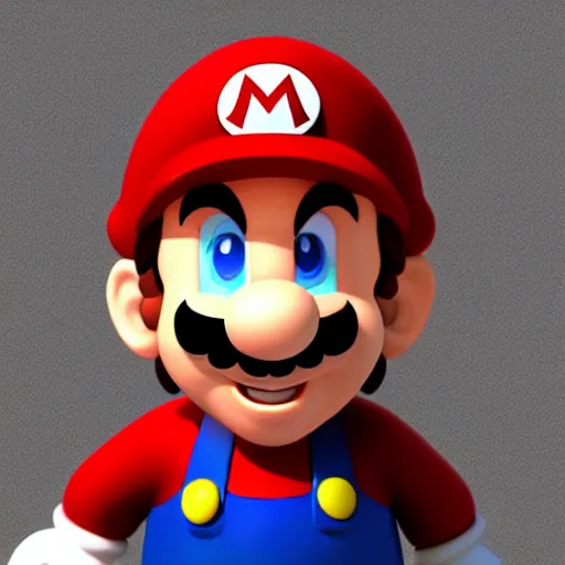 Image similar to Keanu Reeves as a Mario, figurine, studio lighting, blender, octane render, high quality, high detailed, 8k, artstation,