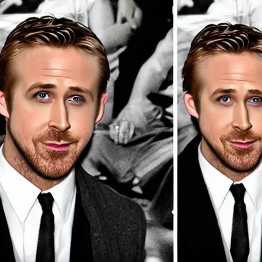 Prompt: ryan gosling sandwich