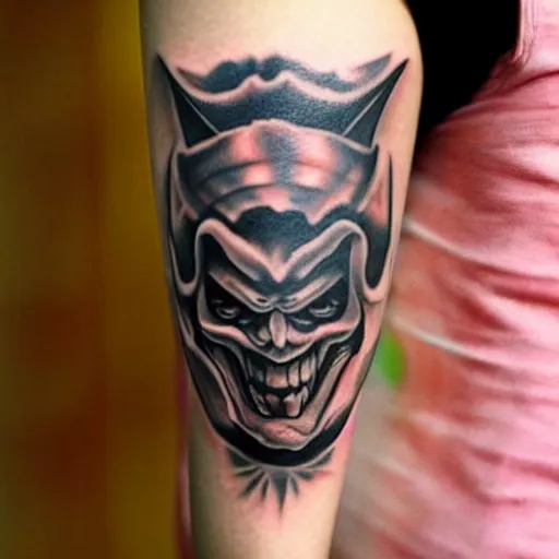 dark demon tattoo designs - Clip Art Library