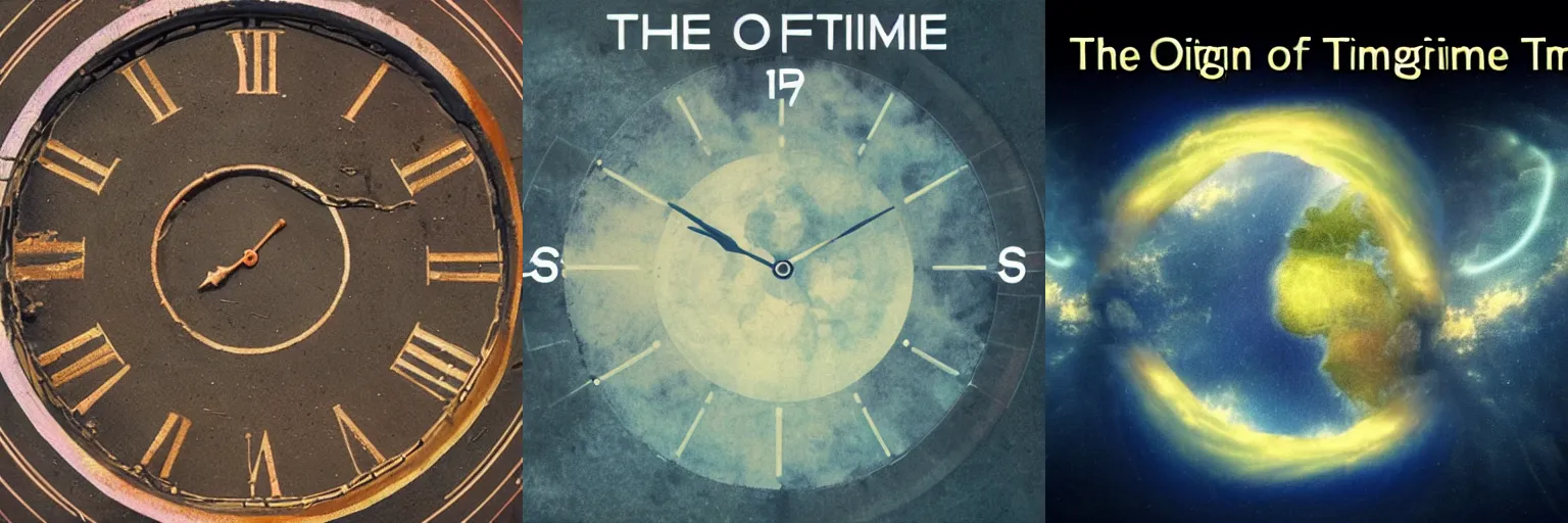 Prompt: the origin of time