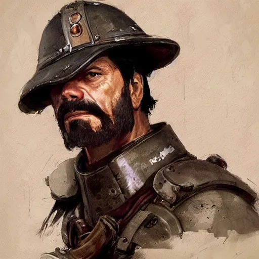 Prompt: portrait of hernan cortes, colourised, face portrait, epic, tragic, military art, fantasy, dieselpunk, hd shot, digital portrait, beautiful, artstation, comic style, by artgerm, guy denning, jakub rozalski, magali villeneuve and charlie bowater