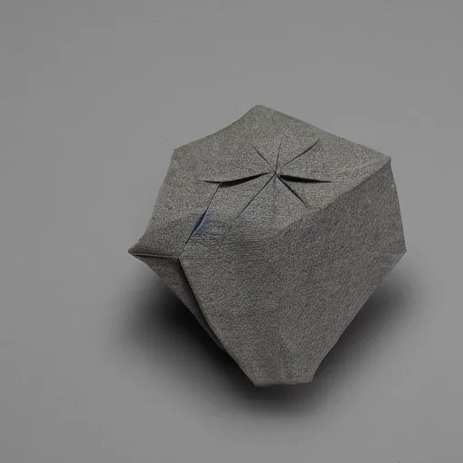 Image similar to origami stone