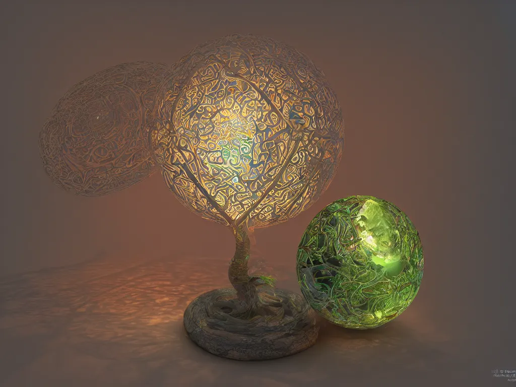 Image similar to 3 d render, sunlight study, kauai, the orb of truth, art nouveau, by rachel ruysch and ( ( ( ( ( lisa frank ) ) ) ) ), 8 k, sharp focus, octane render