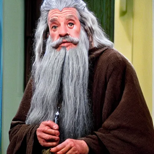 Prompt: Gandalf in Seinfeld