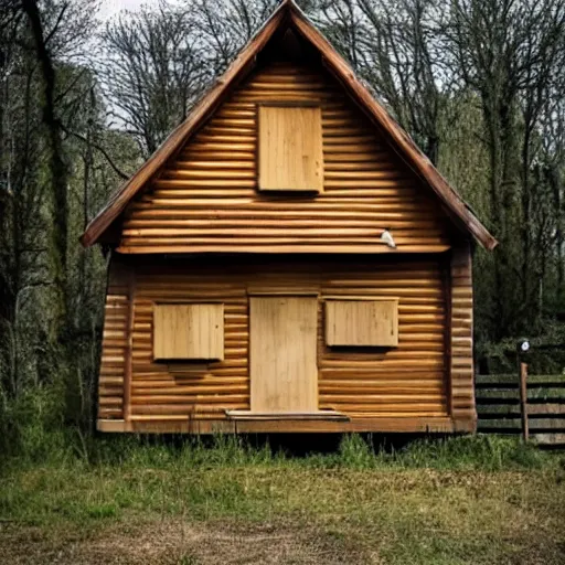 Image similar to wooden house