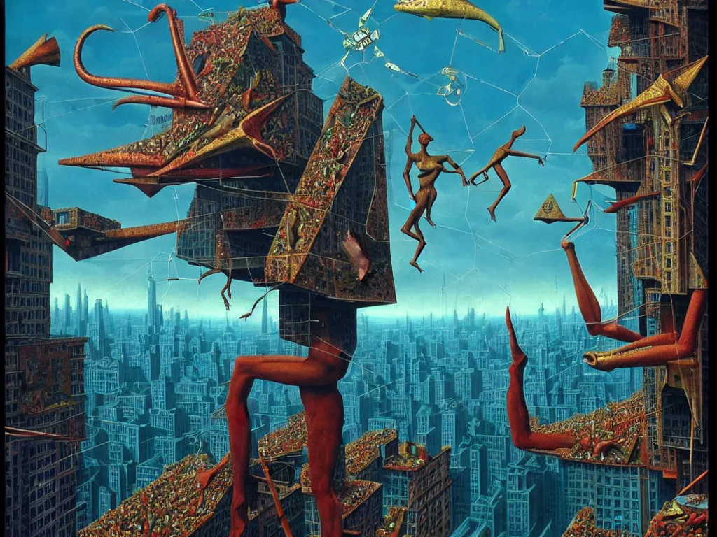 Prompt: highly detailed photo of socialism, point of view : up, trending on deviantart, neo surrealism, sharp focus, 4 k, a lot of little details, octane, masterpiece, art by max ernst, art by jim burns