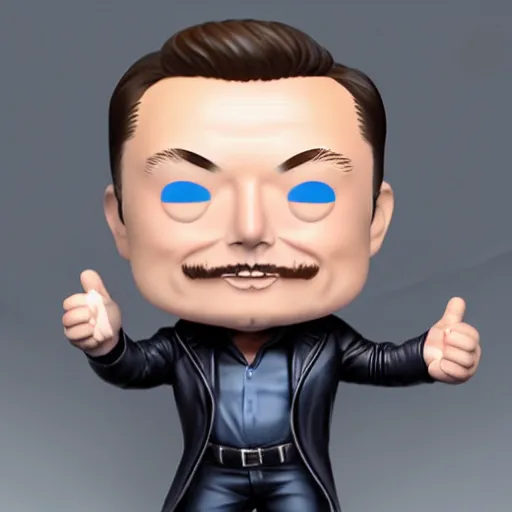 Image similar to Elon Musk funko pop