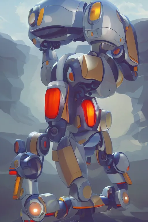 Image similar to metabots medabots medarotto medarot robot minimalist comics, behance hd by jesper ejsing, by rhads, makoto shinkai and lois van baarle, ilya kuvshinov, rossdraws global illumination ray tracing hdr radiating a glowing aura