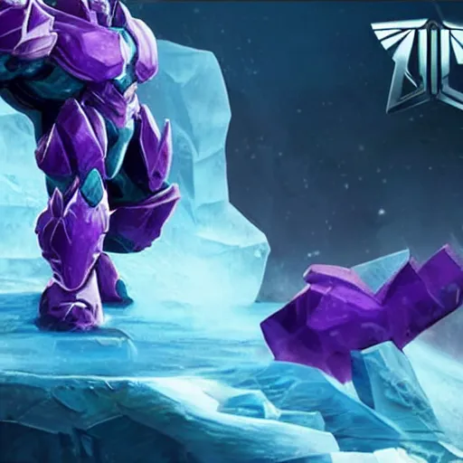 Image similar to glacial purple prime infinite neutral leak