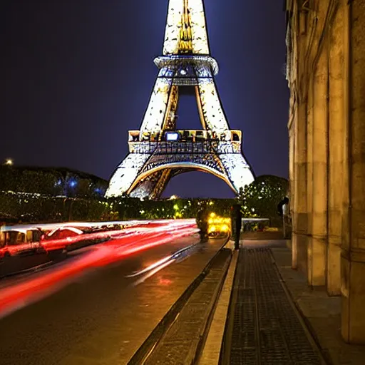 Prompt: Eiffel tower photography, Night ((((((((day)))))))) time