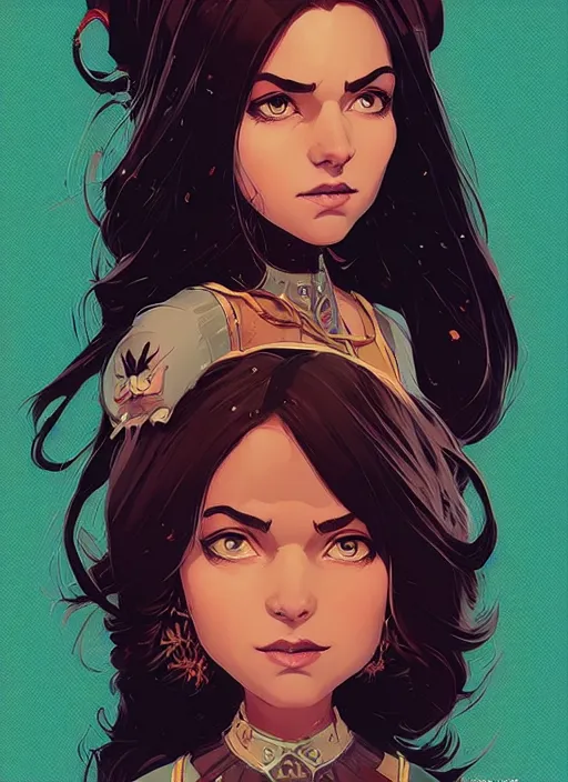 Image similar to portrait of beautifull maiden, cute face. dark fantasy, d & d, artstation, art by petros afshar, tom whalen, laurie greasley and greg rutkowski and ilya kuvshinov