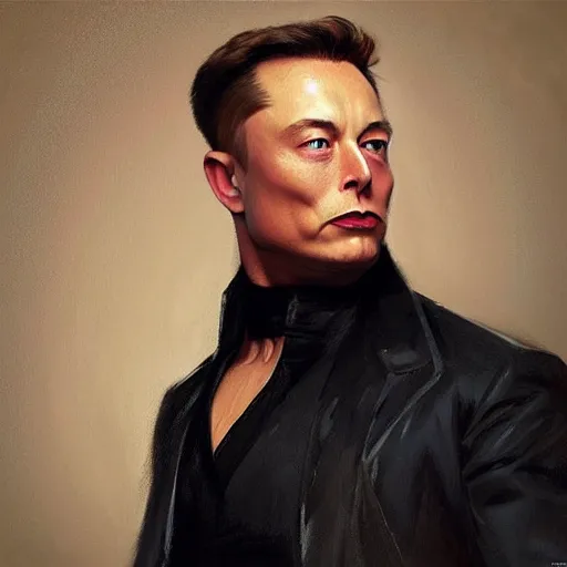 Prompt: “the ultimate gigachad, incredibly muscular Elon Musk with chiseled jawline, trending on /r/moreplatesmoredates, oil on canvas artstation by J. C. Leyendecker and Edmund Blair Leighton and Charlie Bowater octane render”