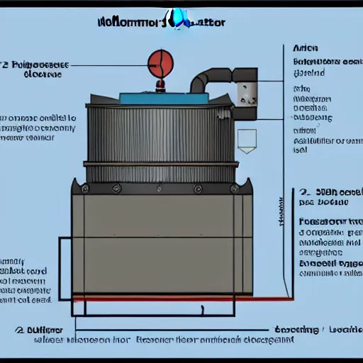 Image similar to Diagram of a Molten Salt Reactor