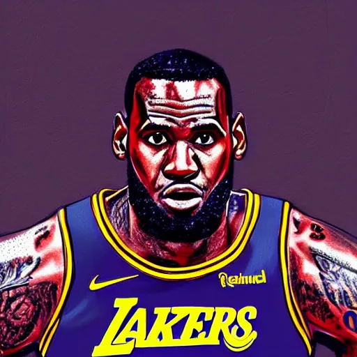 Image similar to kenvin hart with the height of lebron james, ultra realistic, hyper detailed, digital art,