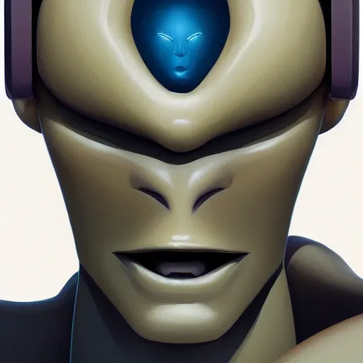 Image similar to face icon stylized minimalist alien 1 9 7 9, loftis, cory behance hd by jesper ejsing, by rhads, makoto shinkai and lois van baarle, ilya kuvshinov, rossdraws global illumination