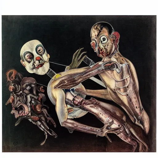 Image similar to covid - 1 9 mask and vaccination mandate by otto dix, hyperrealistic, aesthetic, masterpiece