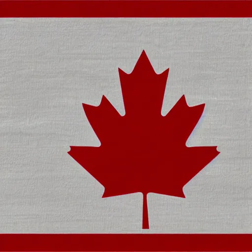 Prompt: the new flag of canada. simple