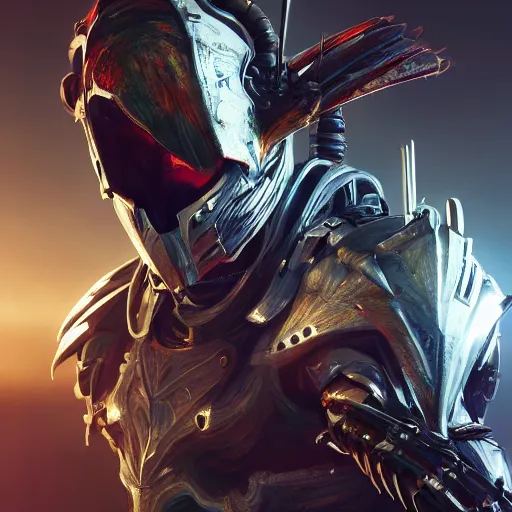 Image similar to ultra realistic illustration of cyborg samurai, intricate, warframe, highly detailed, digital painting, artstation, concept art, smooth, sharp focus, illustration, cinematic 8 k hd movie shot, art by akihiko yoshida and tim mcburnie and anato finnstark