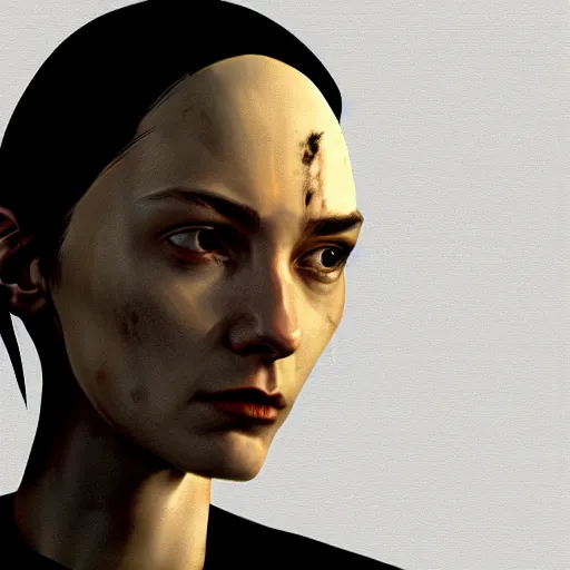 portrait of alyx vance from half life 2, digital, Stable Diffusion