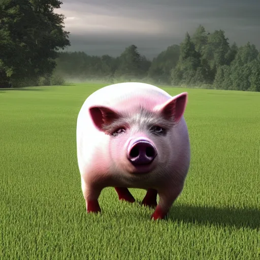 Prompt: superpig, high definition, photorealistic,