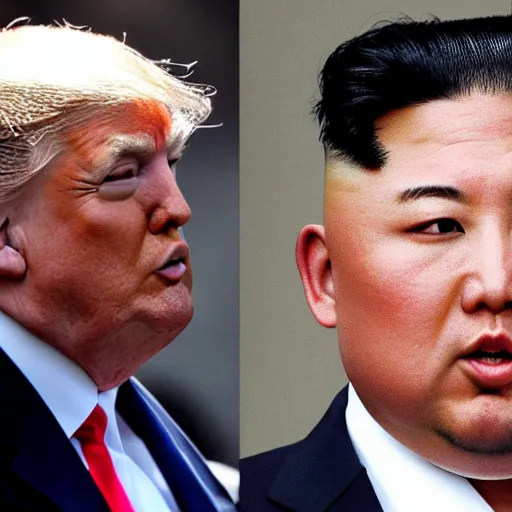 Prompt: if donald trump and kim jong un had a baby
