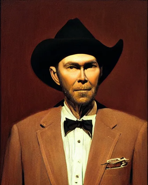 Image similar to portrait of Hank Williams Sr by Jean-Leon Gerome cinematic light, full face, symmetrical face