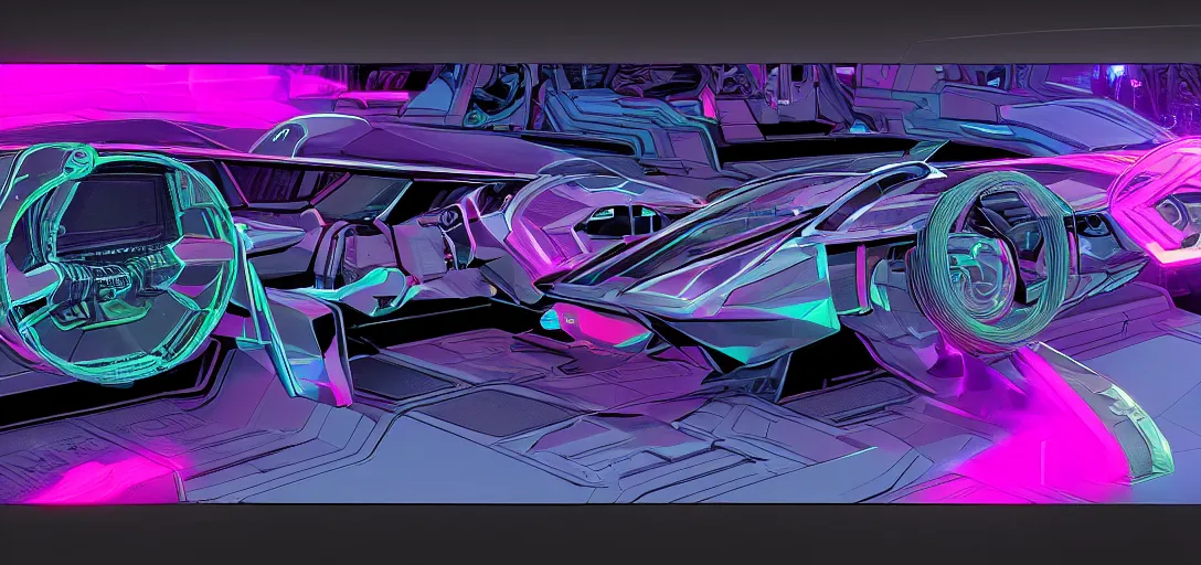 Prompt: futuristic dashboard with holographic 3d displays, in the graphic style of Patrick Gleason, drawn by Mobius, zenith view, detailed art, trending on Artstation, comic art