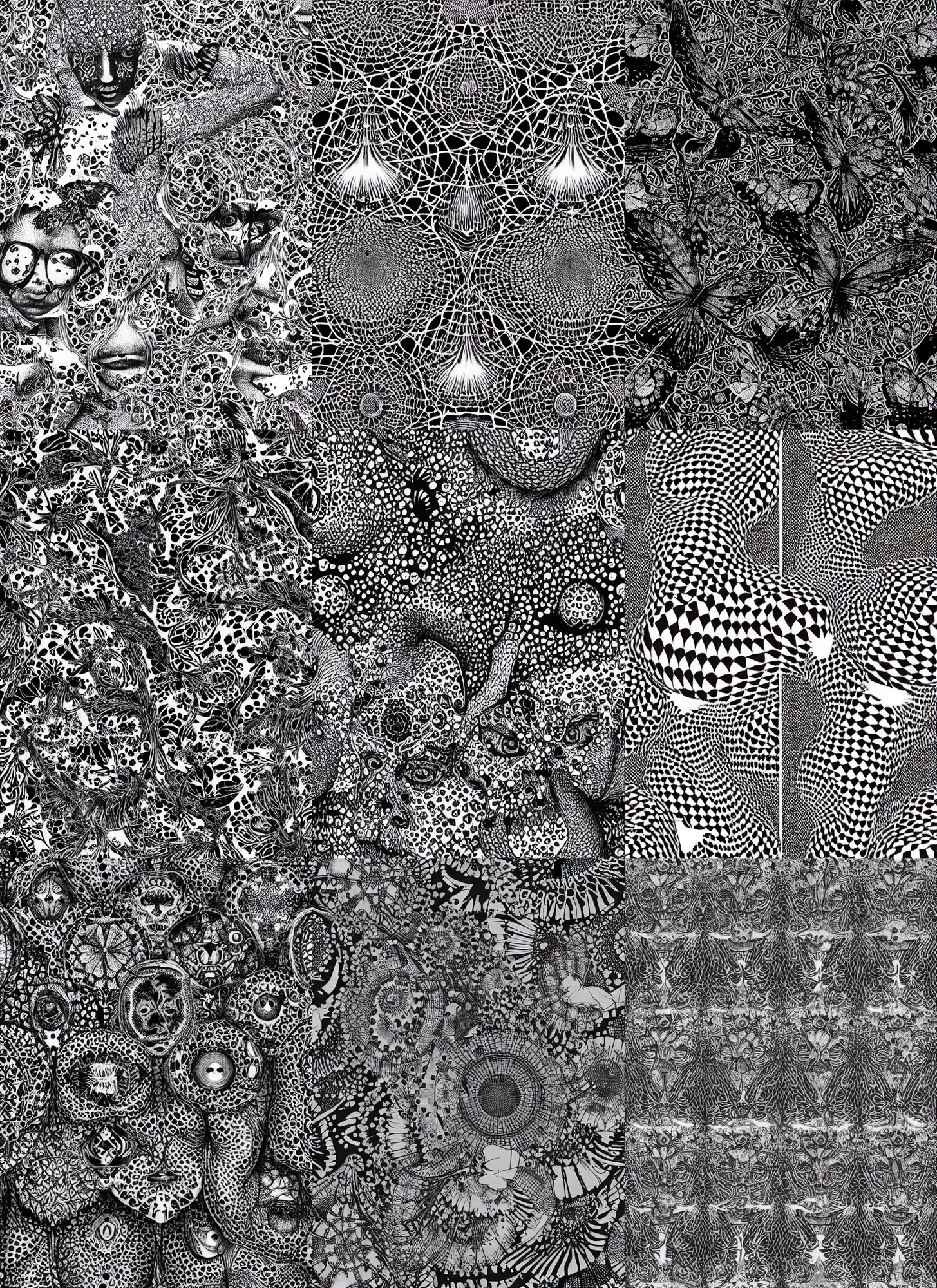 Prompt: seamless patterns by dan hillier