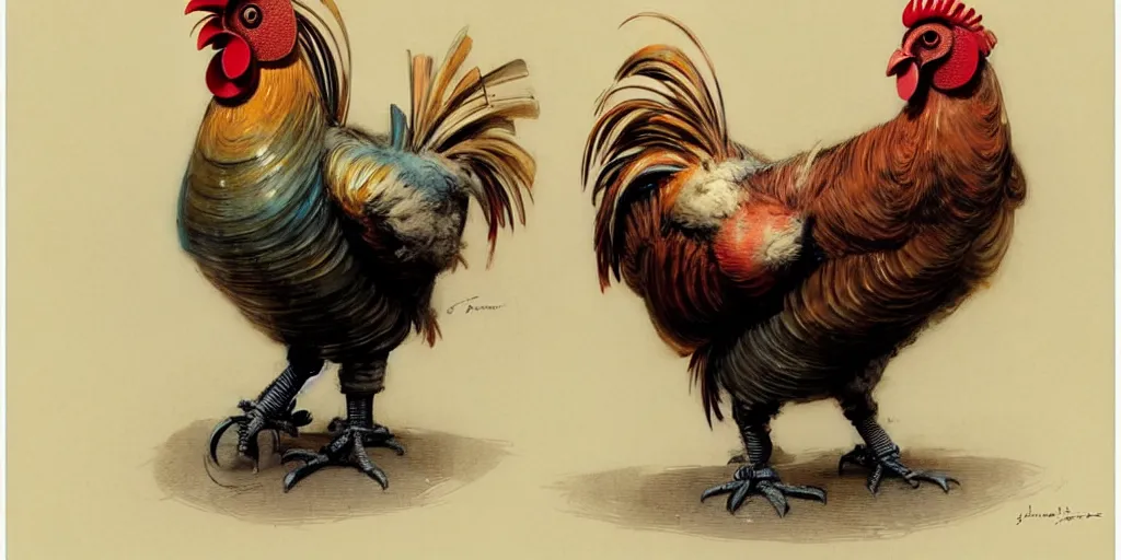 Image similar to ( ( ( ( ( 1 9 5 0 s retro future robot rooster. muted colors. ) ) ) ) ) by jean - baptiste monge!!!!!!!!!!!!!!!!!!!!!!!!!!!!!!