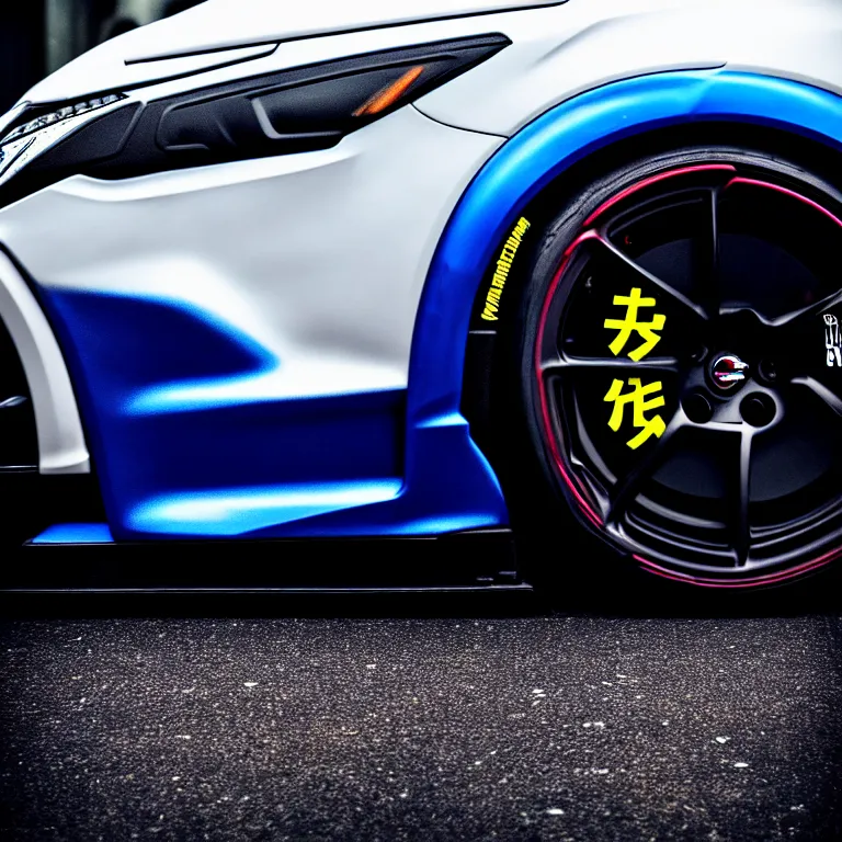 closeupphoto Nissan BN Sports turbo illegal roadside Stable