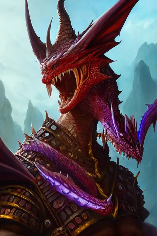 Image similar to epic dragon warlock character design, highly detailed, d & d, fantasy, highly detailed, digital painting, trending on artstation, concept art, sharp focus, illustration, global illumination, ray tracing, realistic shaded, art by artgerm and greg rutkowski and fuji choko and viktoria gavrilenko and hoang lap