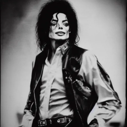 Image similar to Michael Jackson daguerrotype