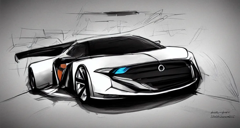 Image similar to Automotive design art, digital art,