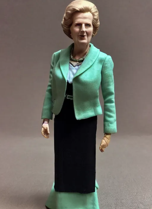 marine lepen as an aardman figure, Stable Diffusion