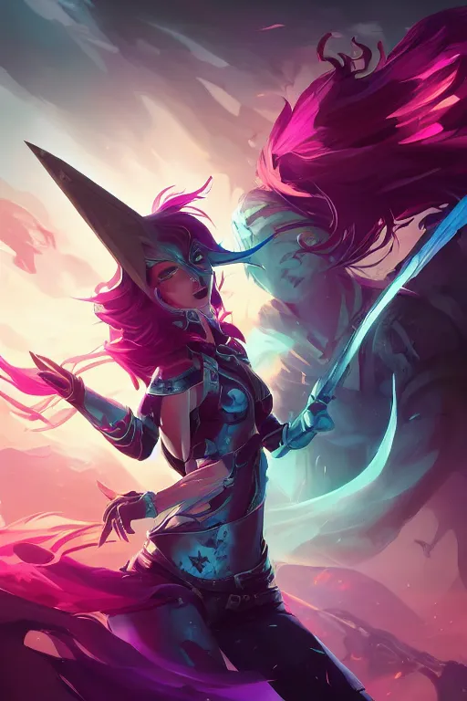 Live Wallpaper-WORLD (Katarina League of Legends) Asinjuasflora -  Illustrations ART street