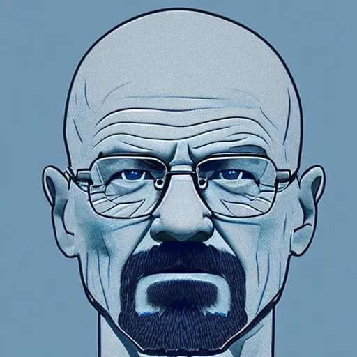 walter white made out of blue diamonds | Stable Diffusion | OpenArt