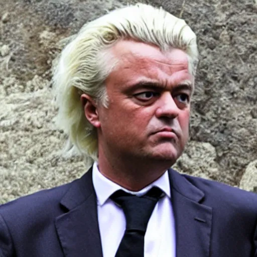 Image similar to geert wilders the barbarian