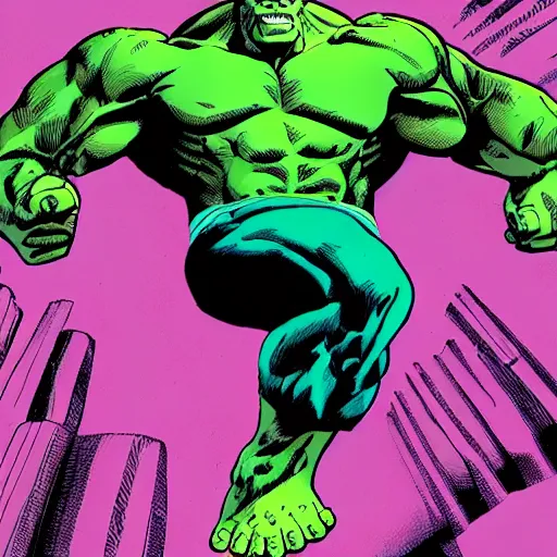 Image similar to the incredible hulk studying for the bar exam frank miller