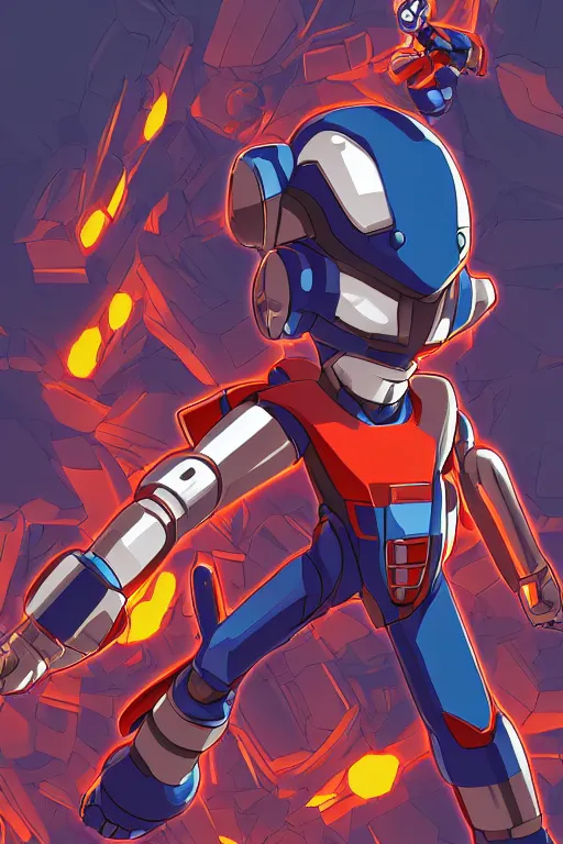 Image similar to robot ninja mask helmet megaman x zero rockman 2 0 2 2 switch game boss legacy collection fanart artsation, art gta 5 comics, behance hd by jesper ejsing, by rhads, makoto shinkai and lois van baarle, ilya kuvshinov, rossdraws global illumination ray tracing