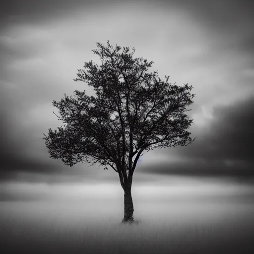 Image similar to a fine art photography of a tree