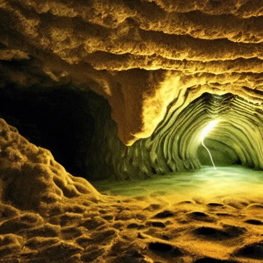Image similar to bathonian cavern of the virtual porous electrical surge maelstrom