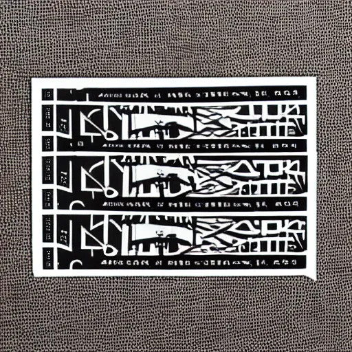 Image similar to black on white graphic design stickers in style of david rudnick, eric hu, y 2 k, brutalism