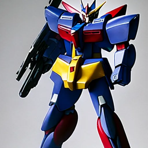 Image similar to cinematic still, full body gundam by fujioka kenki, full body gundam by mamoru nagano